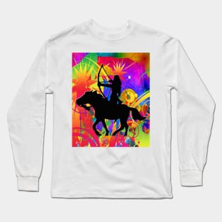 Native American Hunter Long Sleeve T-Shirt